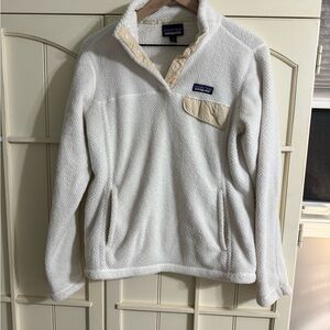 Patagonia Cream Fleece Jacket